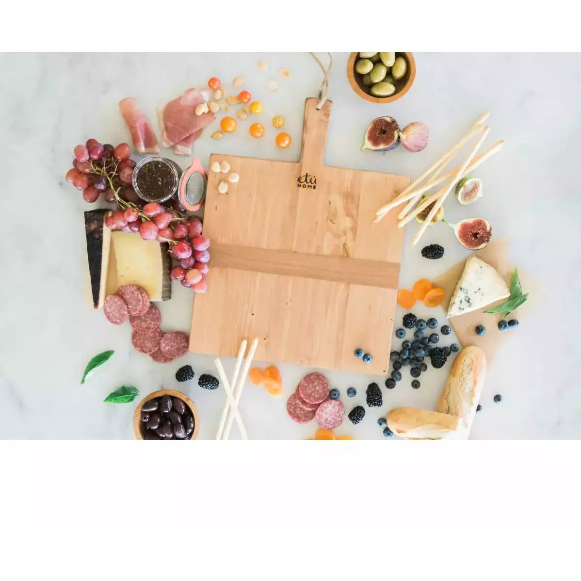 etúHOME Square Pine Small Charcuterie Board ~ IN-STORE PURCHASE ONLY - Image 10