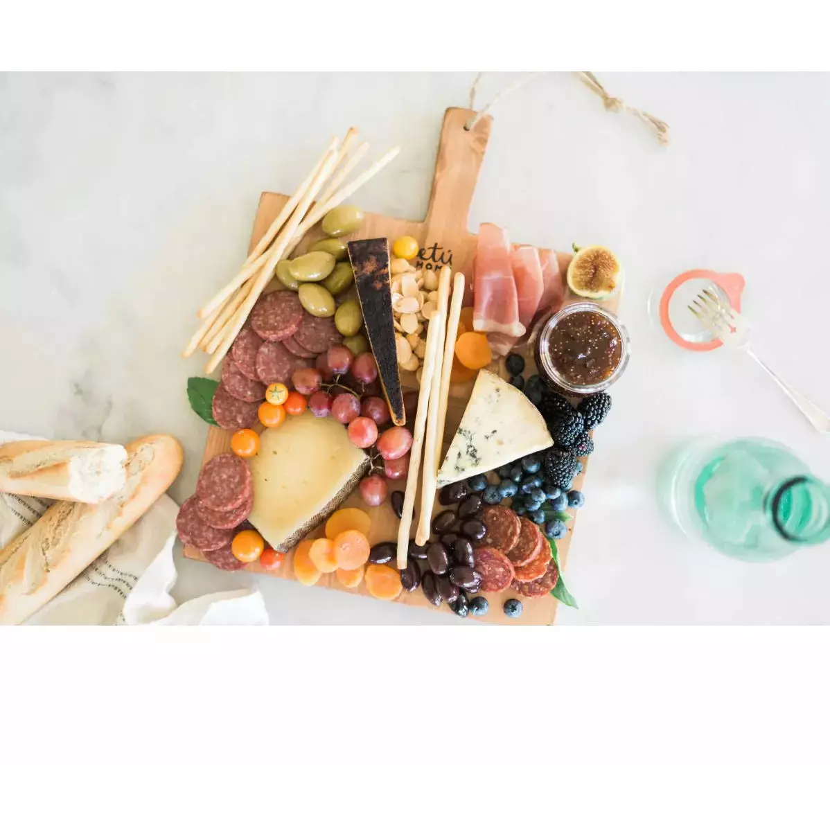 etúHOME Square Pine Small Charcuterie Board ~ IN-STORE PURCHASE ONLY - Image 11