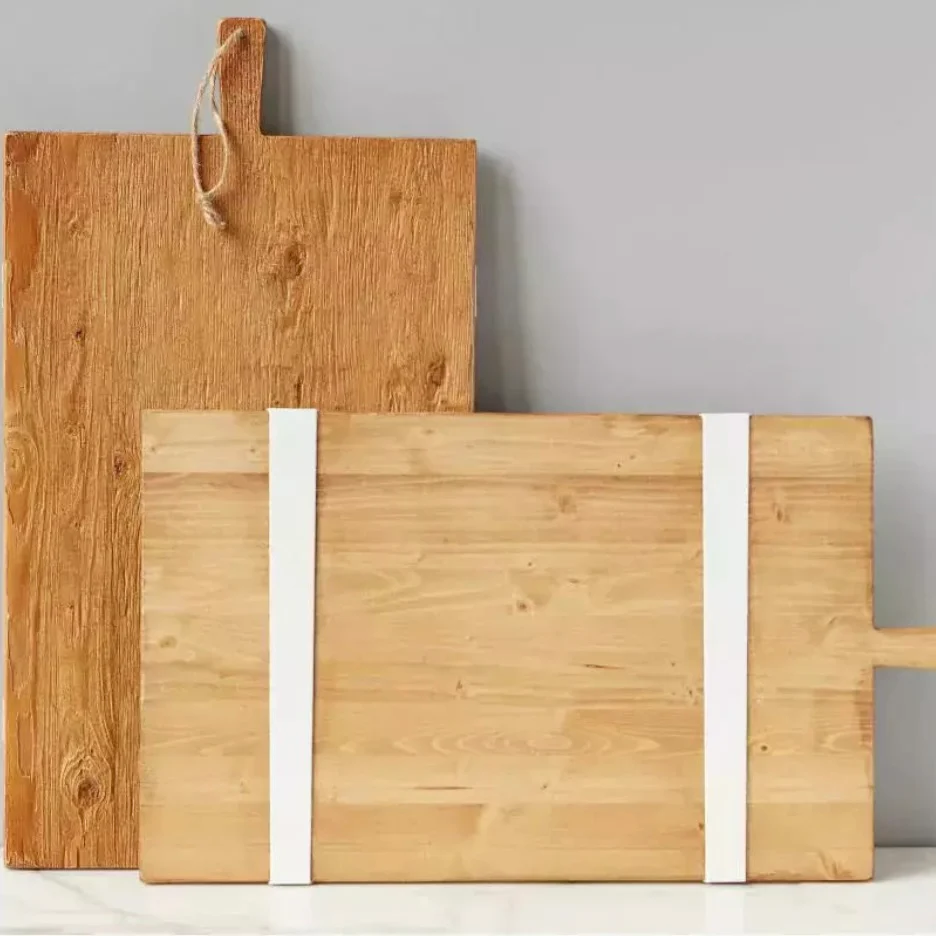 etúHOME Natural Rectangle Mod Large Charcuterie Board ~ IN-STORE PURCHASE ONLY
