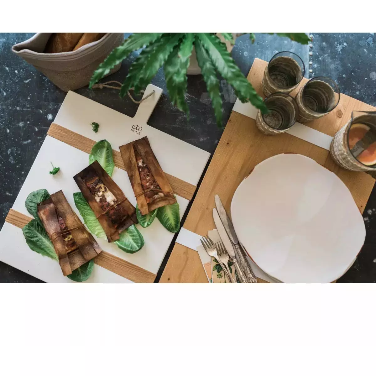 etúHOME White Rectangle Mod Medium Charcuterie Board ~ IN-STORE PURCHASE ONLY - Image 12