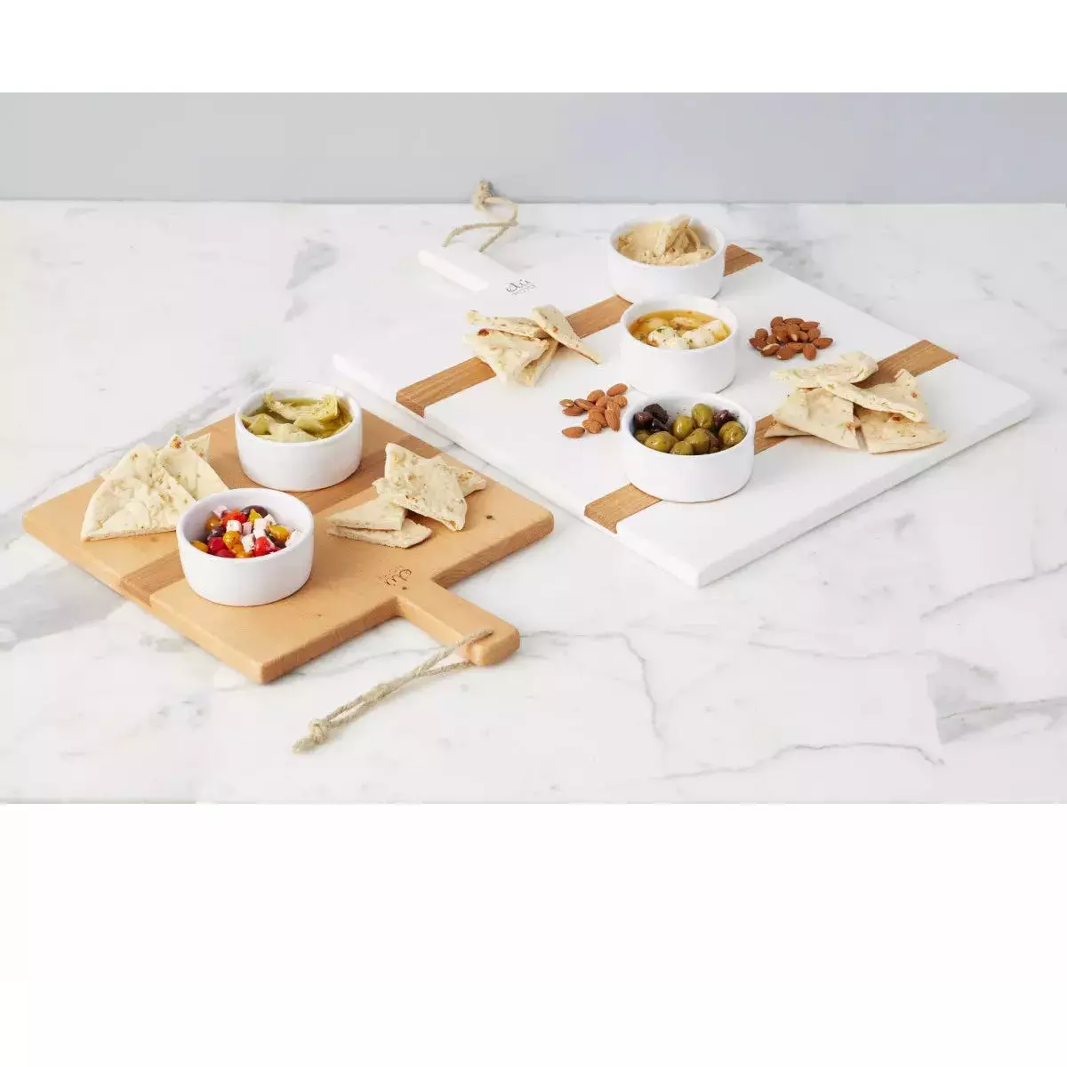 etúHOME White Rectangle Mod Medium Charcuterie Board ~ IN-STORE PURCHASE ONLY - Image 9