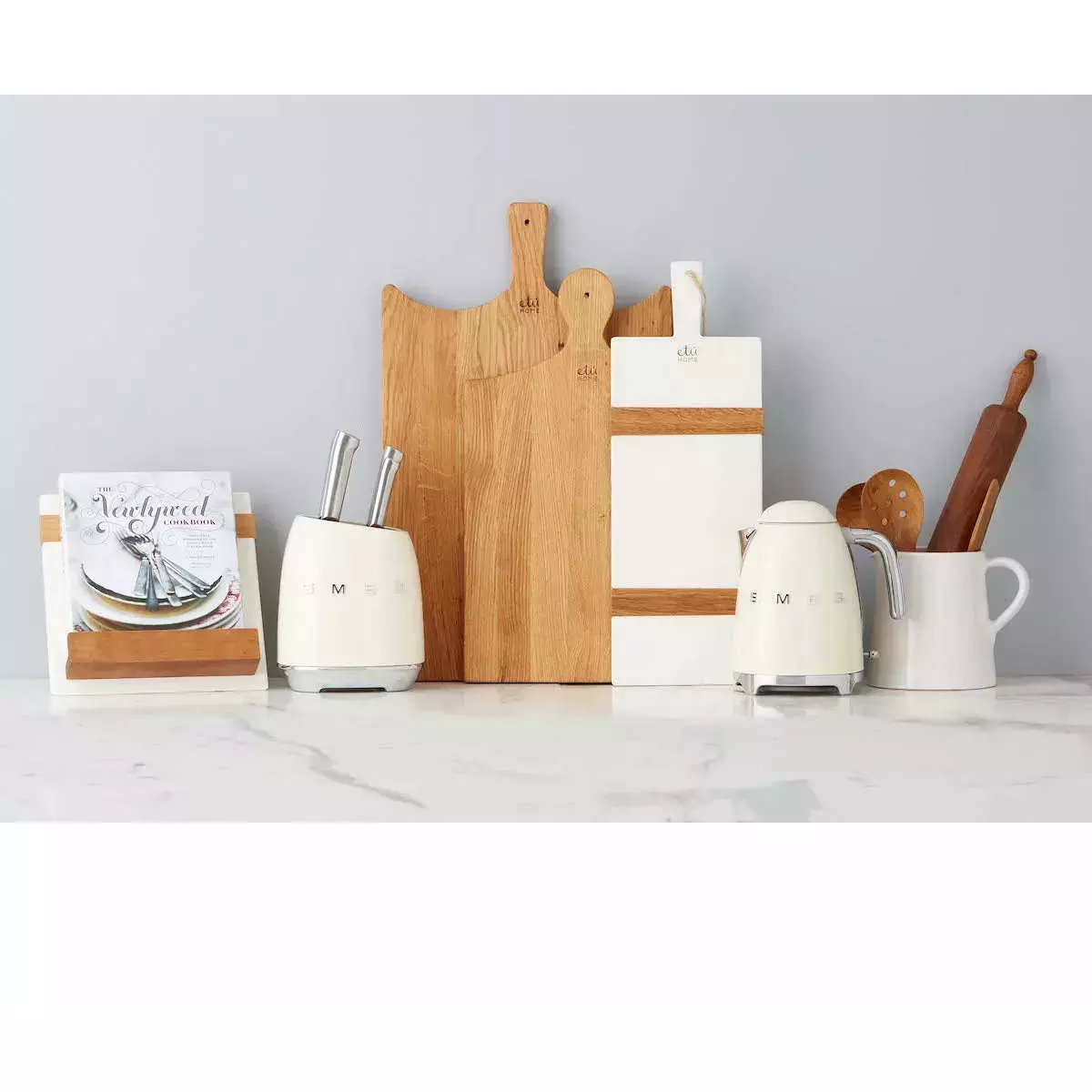 etúHOME White Rectangle Mod Small Charcuterie Board ~ IN-STORE PURCHASE ONLY - Image 3