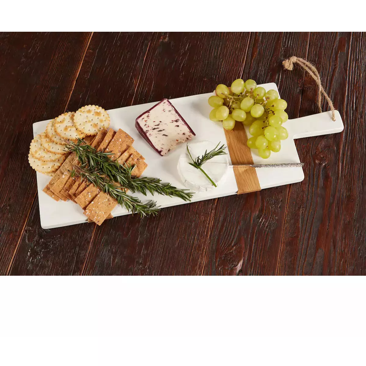 etúHOME White Rectangle Mod Small Charcuterie Board ~ IN-STORE PURCHASE ONLY - Image 5