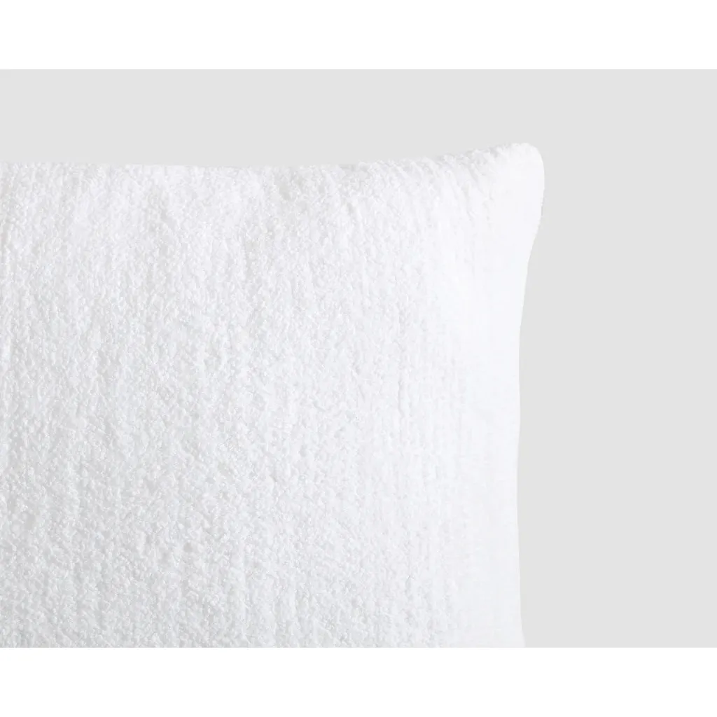 Sunday Citizen Clear White Snug Throw Pillow 20x20 - Image 2
