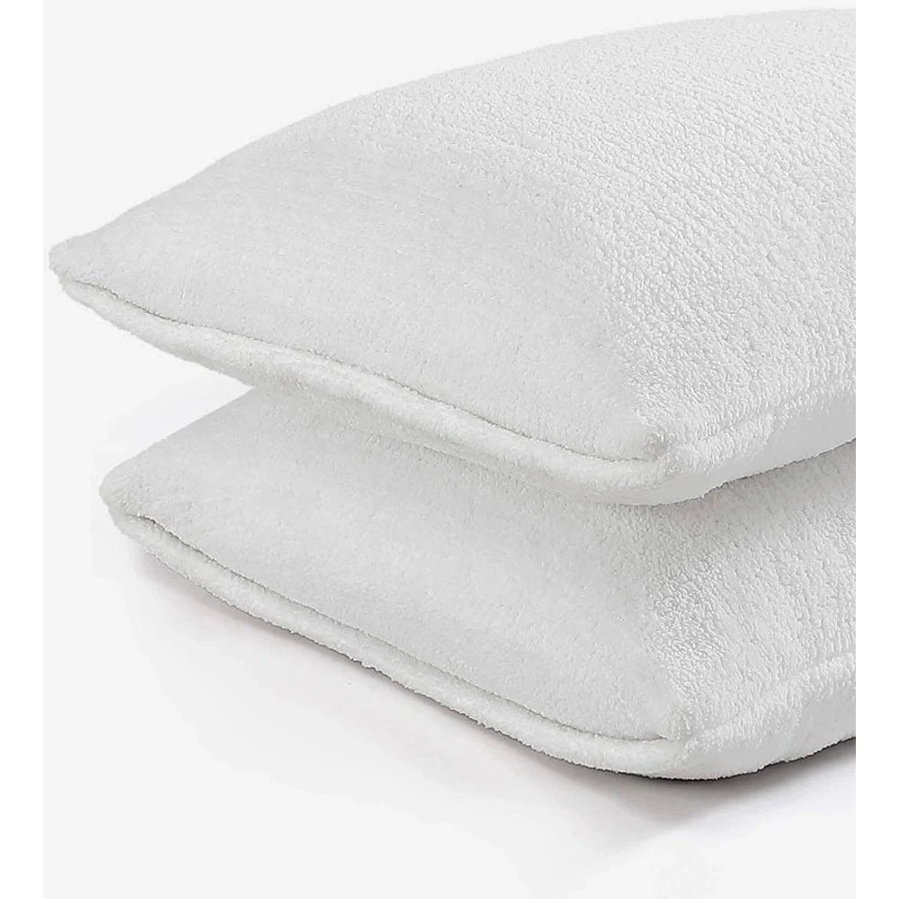 Sunday Citizen Clear White Snug Pillow Sham Set King Shams Set of 2 37x20 Covers - Image 3