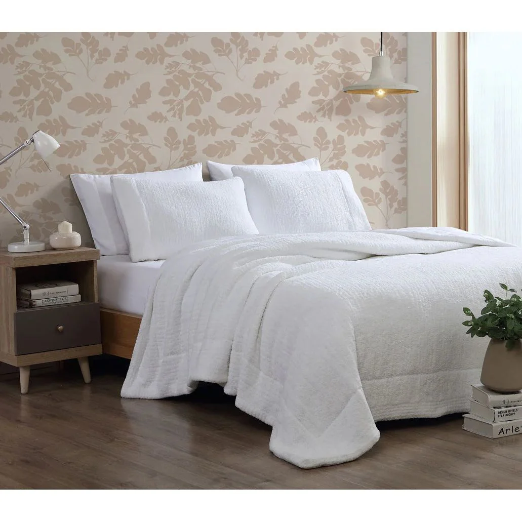 Sunday Citizen Clear White Snug Pillow Sham Set King Shams Set of 2 37x20 Covers - Image 4