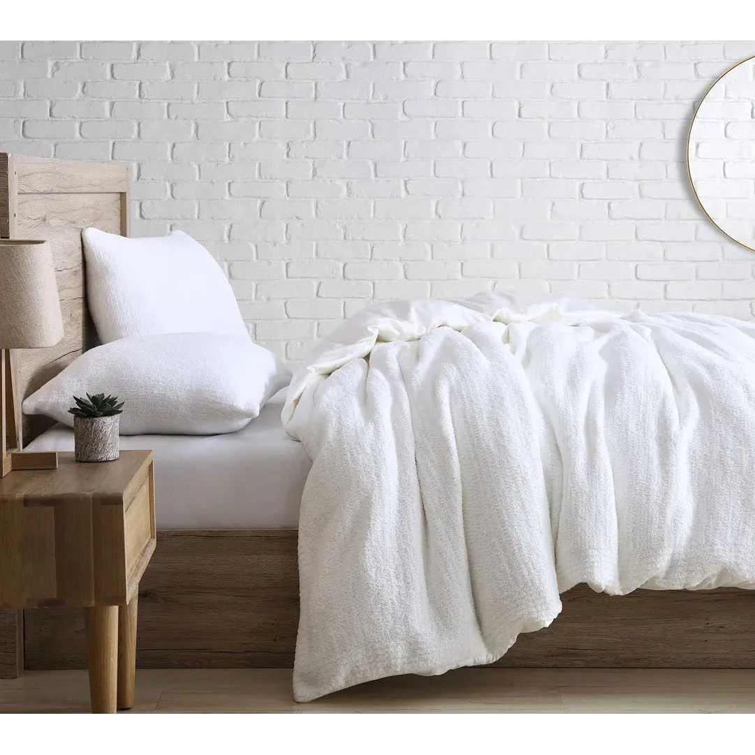 Sunday Citizen Off White Snug Bamboo King Size Duvet Cover - Image 3