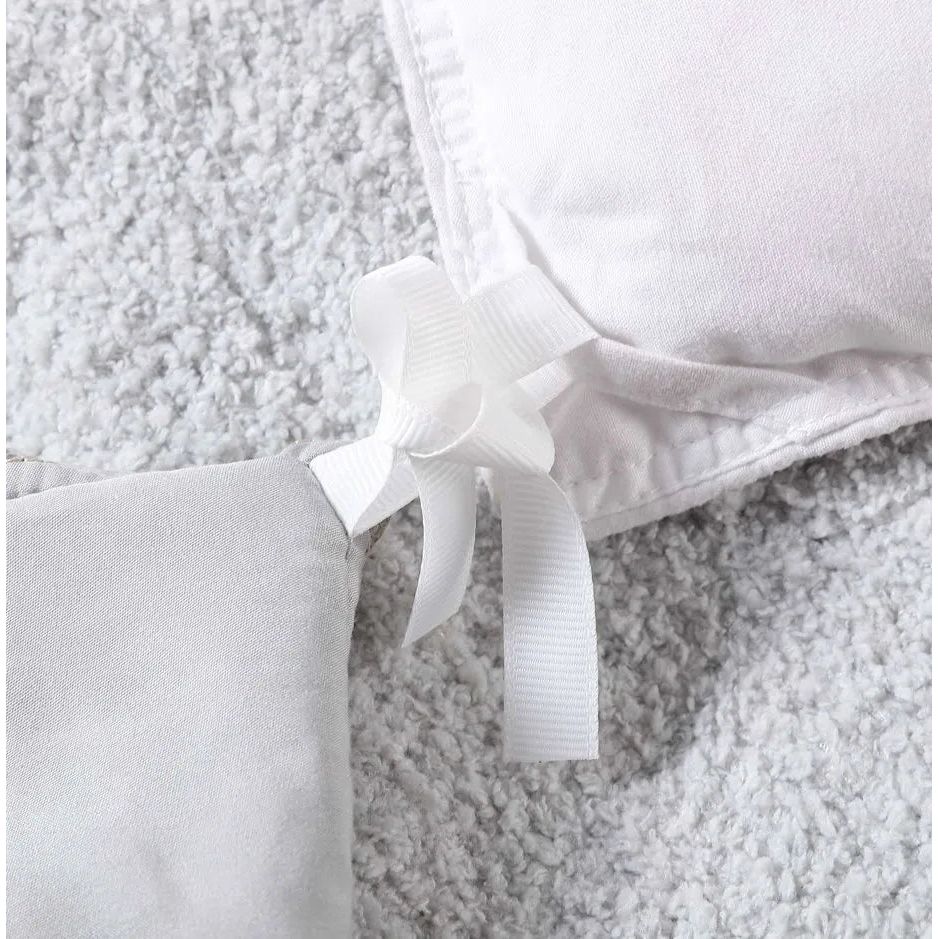 Sunday Citizen Off White Snug Bamboo Queen Size Duvet Cover - Image 4
