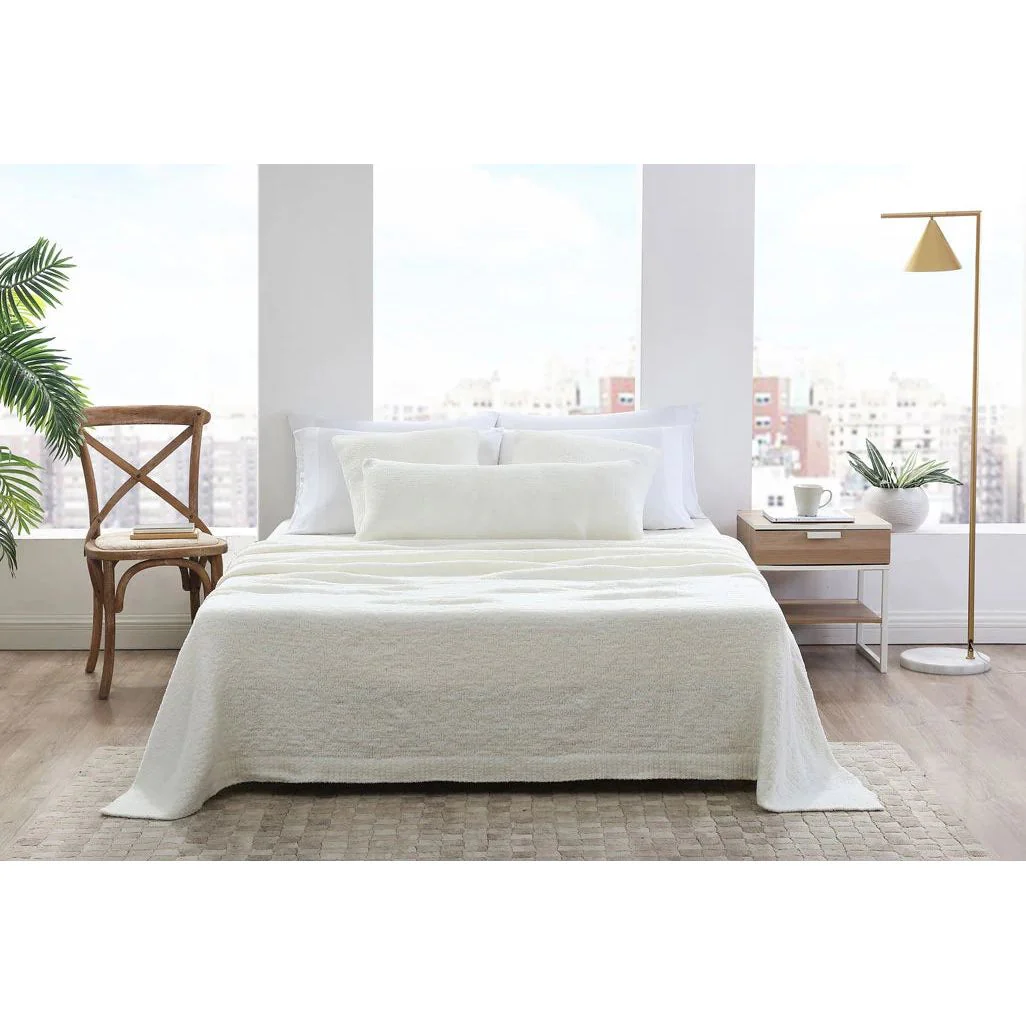 Sunday Citizen Off White Snug Queen Size Bed Blanket - Image 3