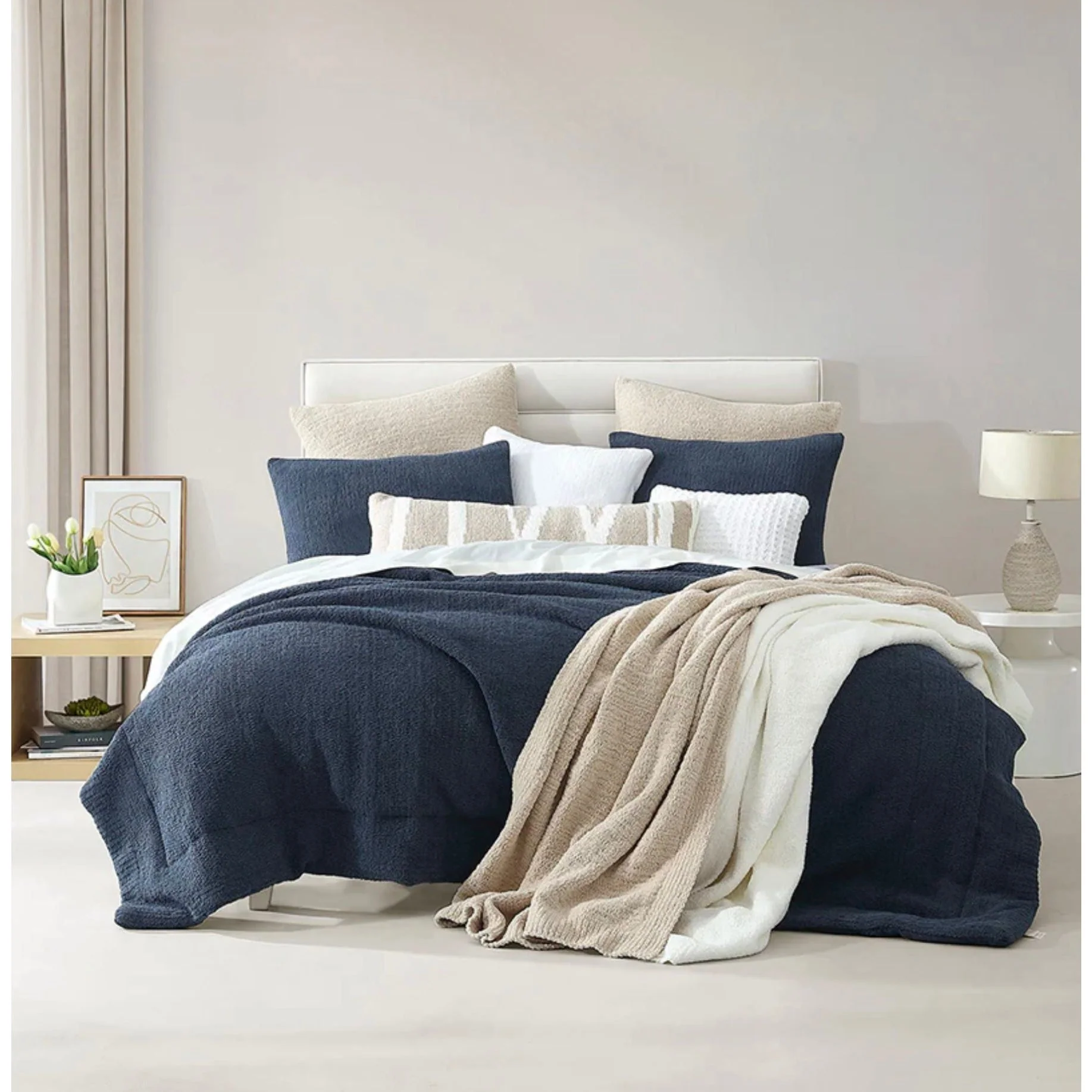 Sunday Citizen Midnight Comforter Available in Queen and King Sizes - Image 3