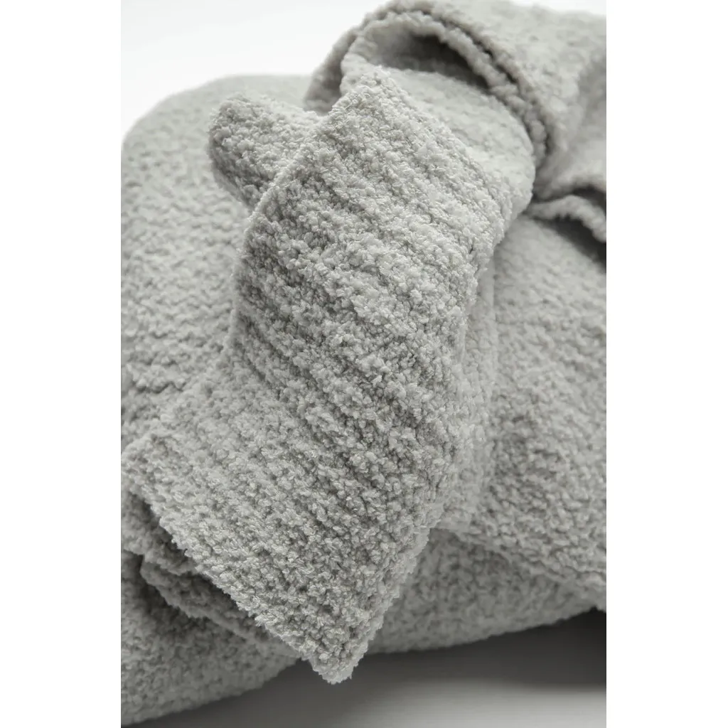 Sunday Citizen Cloud Gray Snug King Size Bed Blanket - Image 2