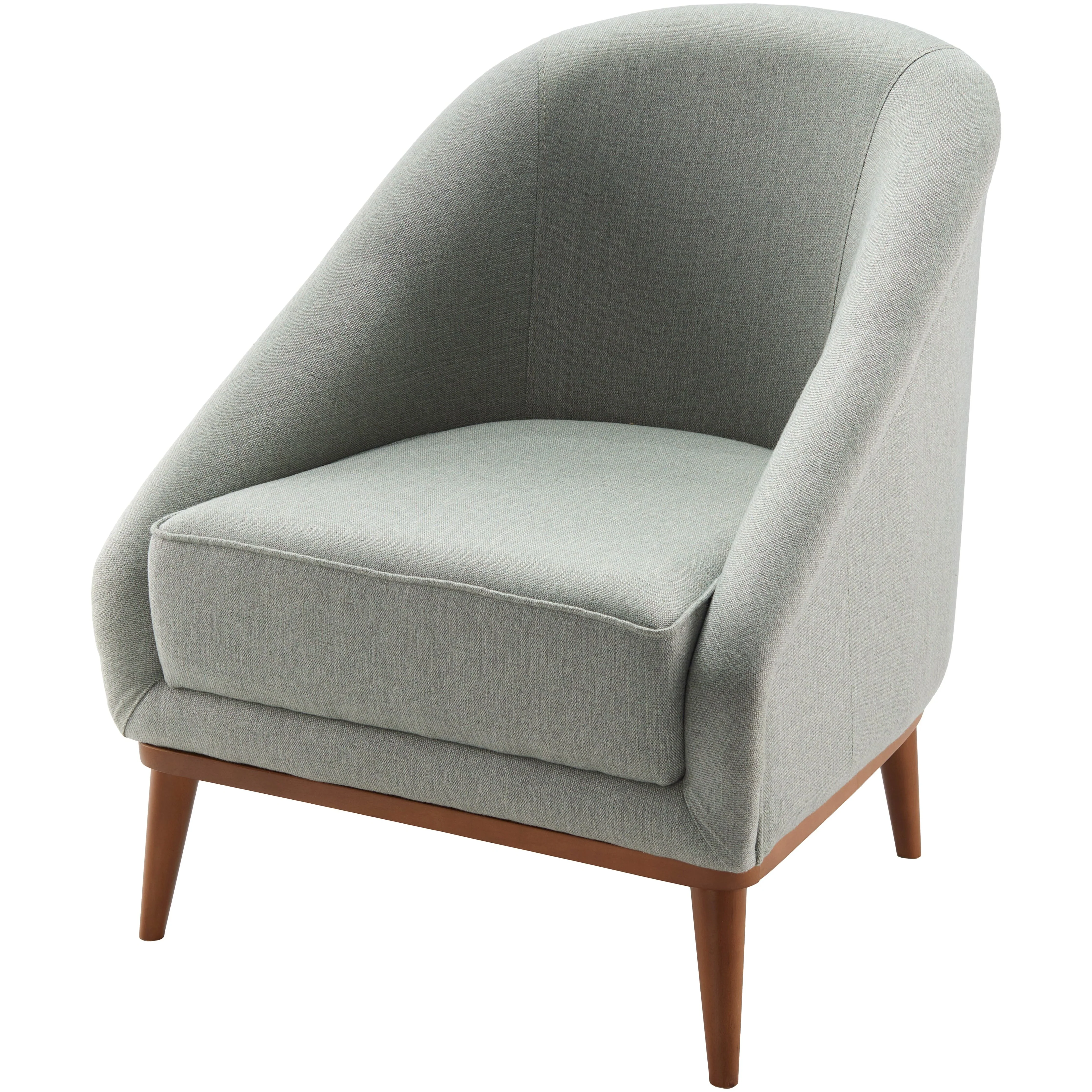 Surya Sandro Modern Light Sage Accent Chair - Image 2