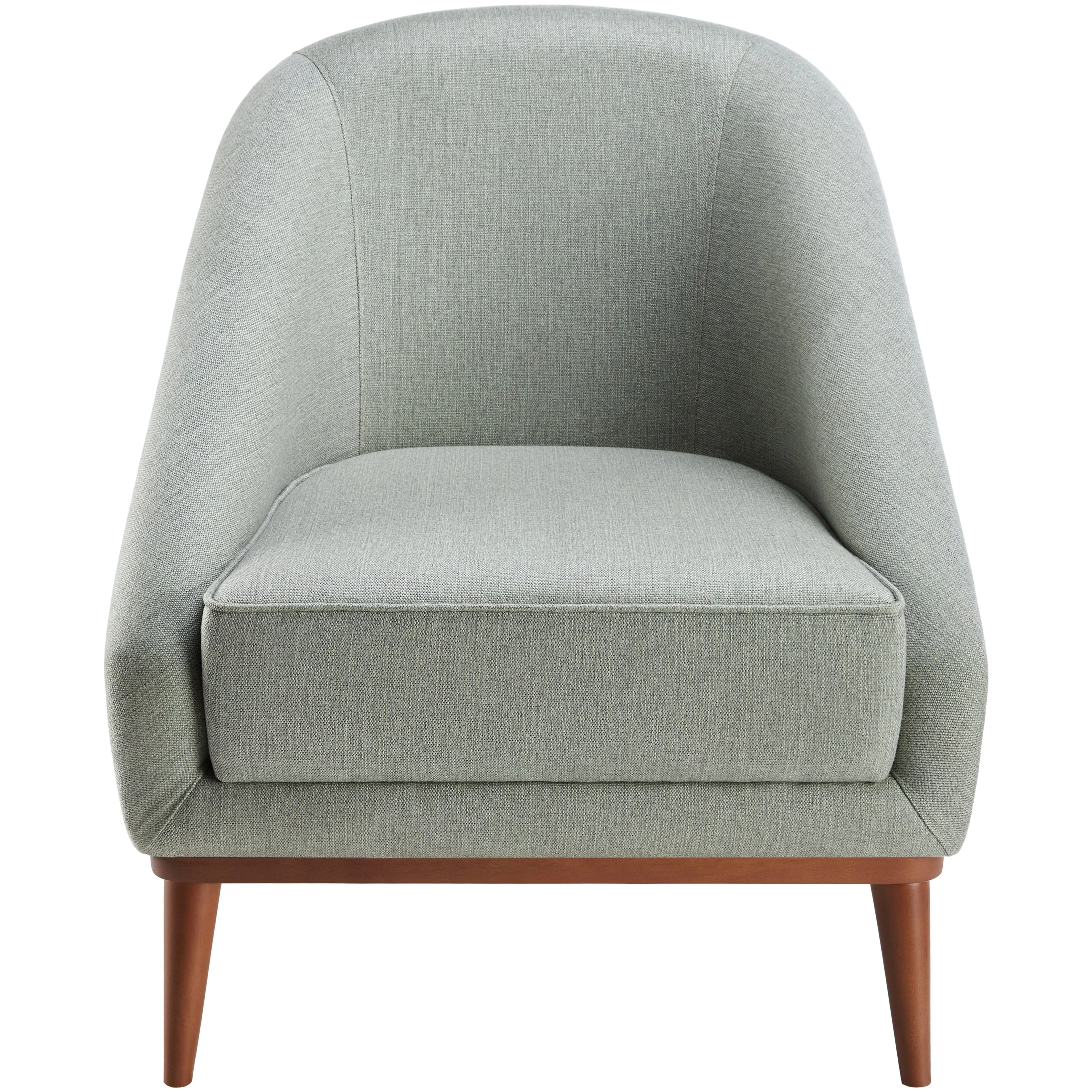 Surya Sandro Modern Light Sage Accent Chair - Image 6