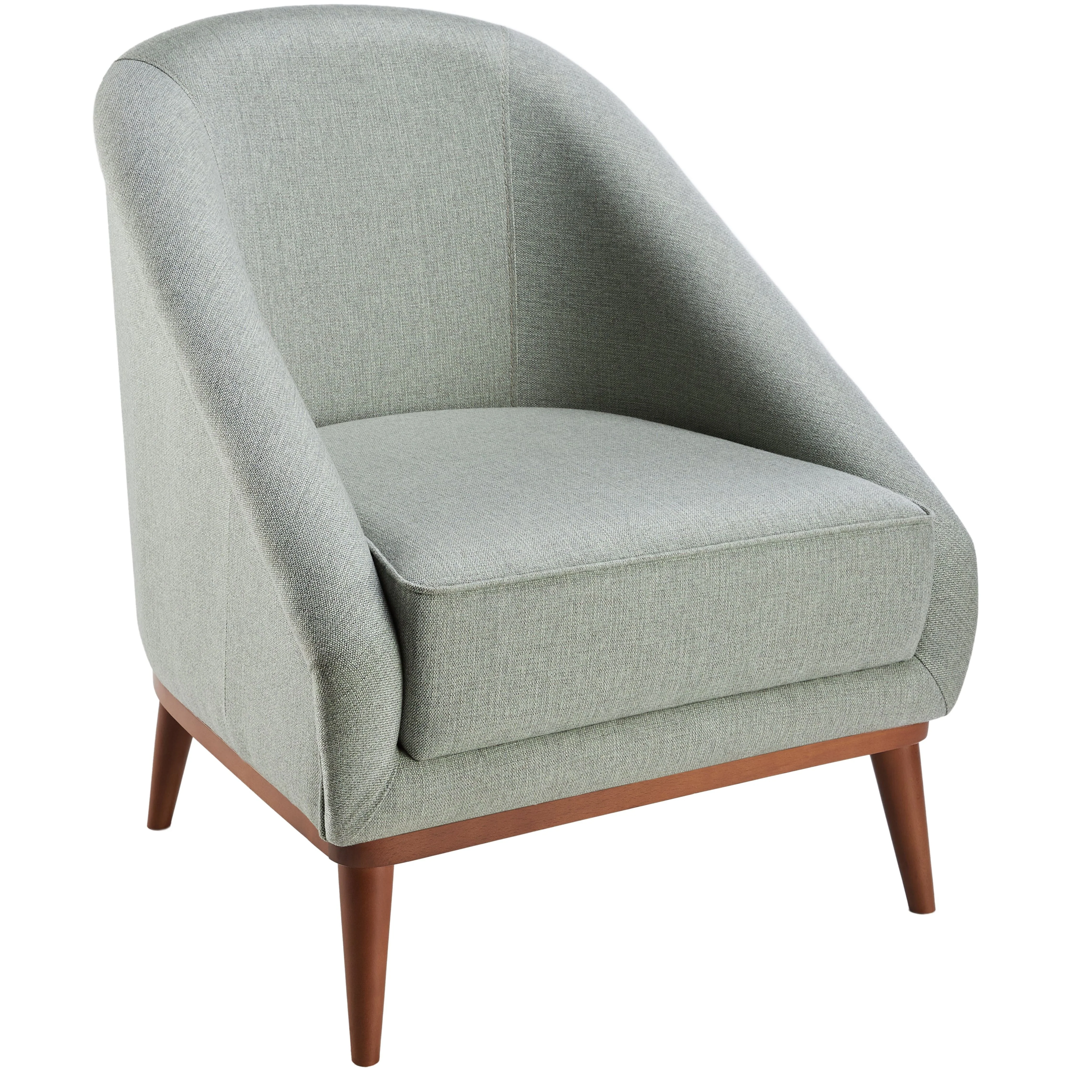 Surya Sandro Modern Light Sage Accent Chair - Image 7