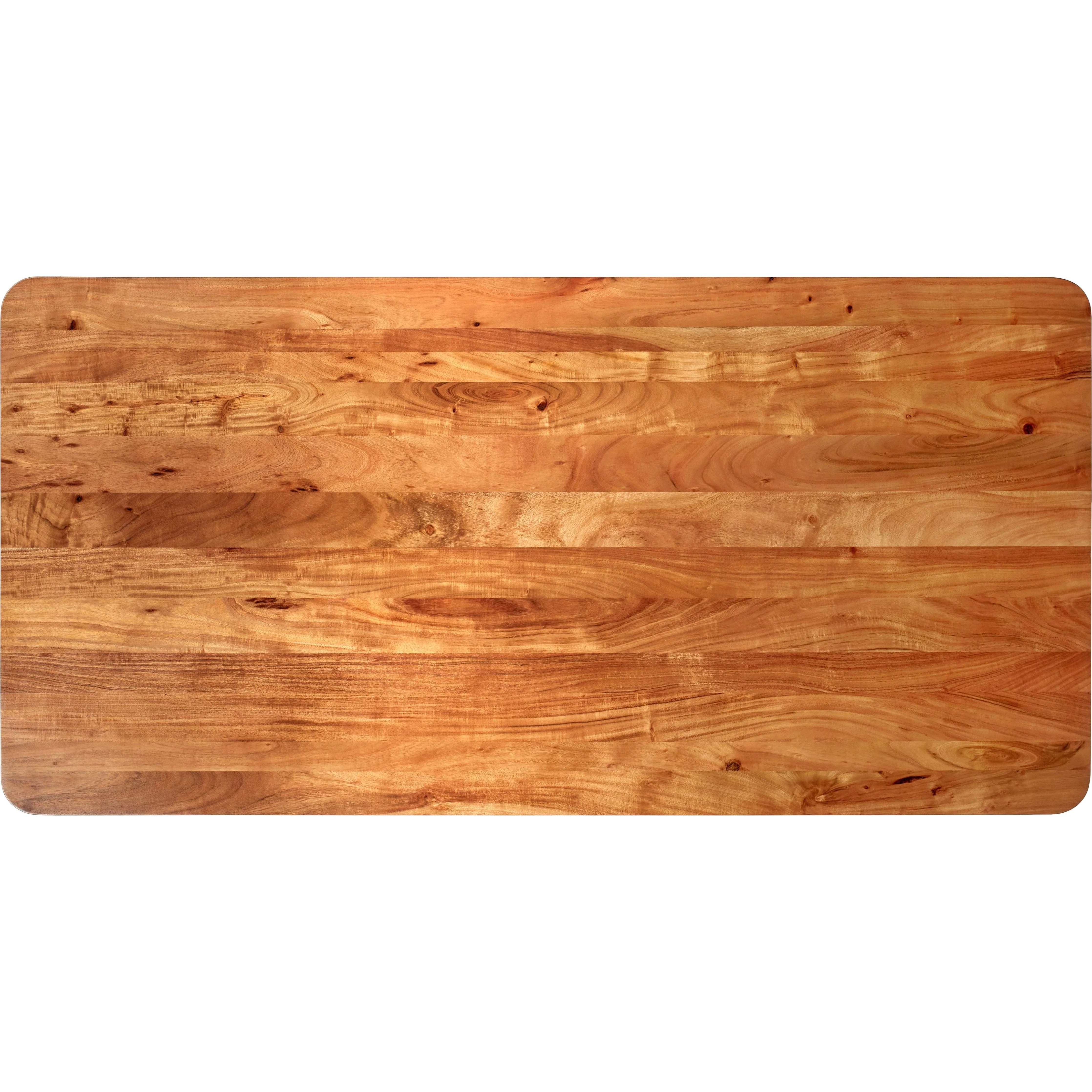 Surya Joiner Modern Rustic Acacia Wood Dining Table - Image 3