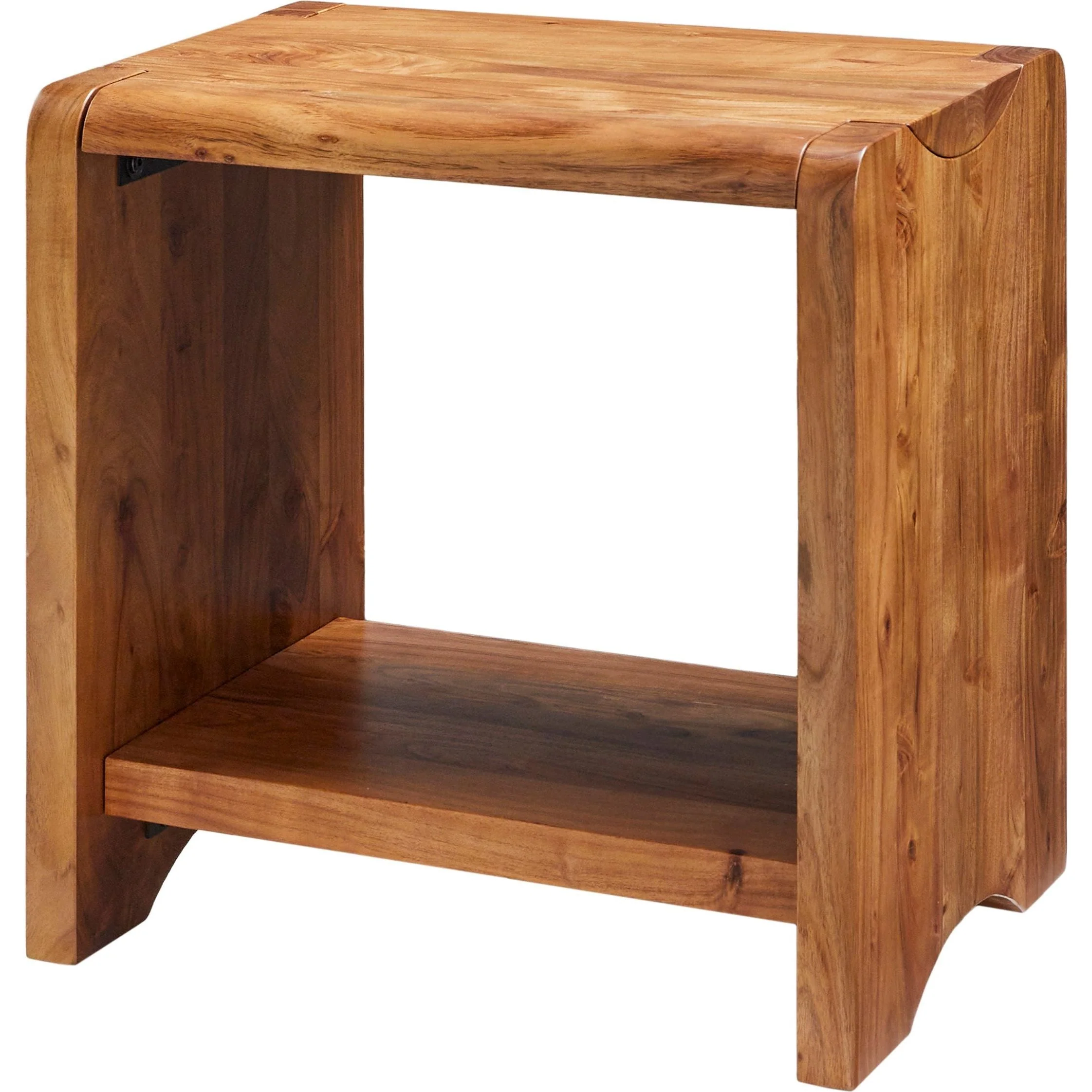 Surya Joiner Modern Acacia Wood End Table - Image 2