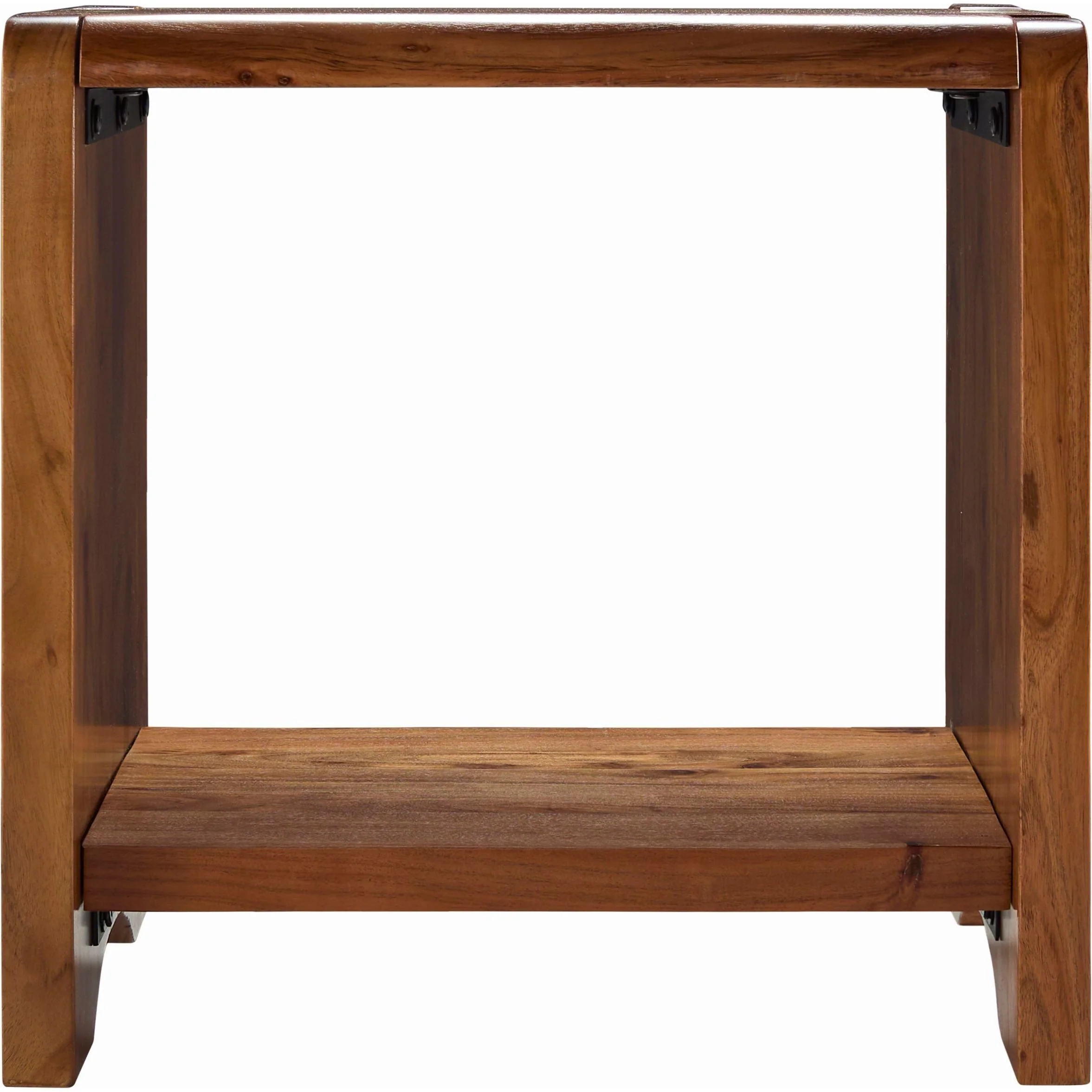 Surya Joiner Modern Acacia Wood End Table - Image 3