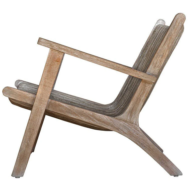 Uttermost Aegea Mango Wood Accent Chair - Image 3