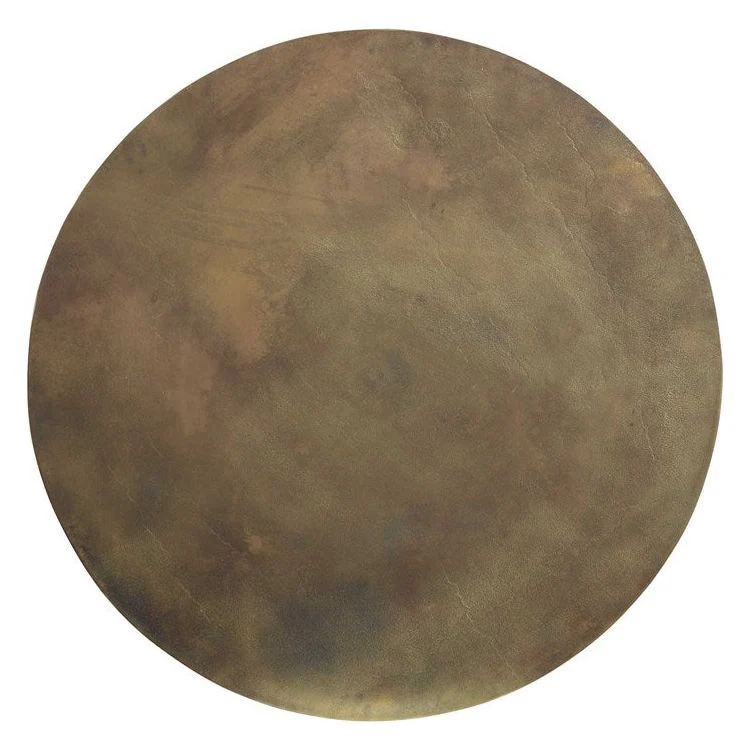 Uttermost Triplet Oversized Spheres Antique Brass Coffee Table - Image 4
