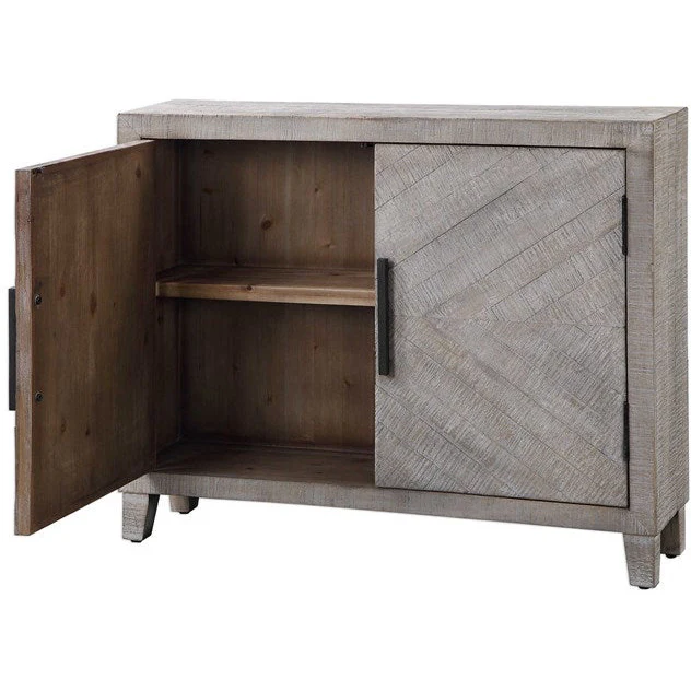 Uttermost Adalind Rustic Modern 2 Door Cabinet - Image 4