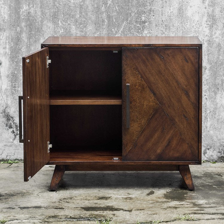 Uttermost Liri Mid-Century Modern 2 Door Cabinet - Image 4