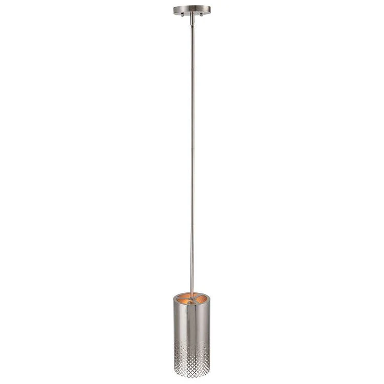 Uttermost Manheim Cylinder Shape Satin Nickel Finish Pendant Light - Image 5
