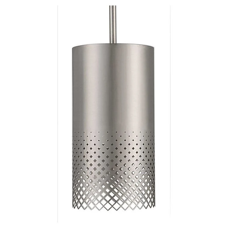 Uttermost Manheim Cylinder Shape Satin Nickel Finish Pendant Light - Image 6