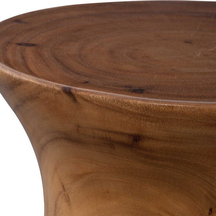 Uttermost Swell Natural Honey Suar Wood Drink Table - Image 3