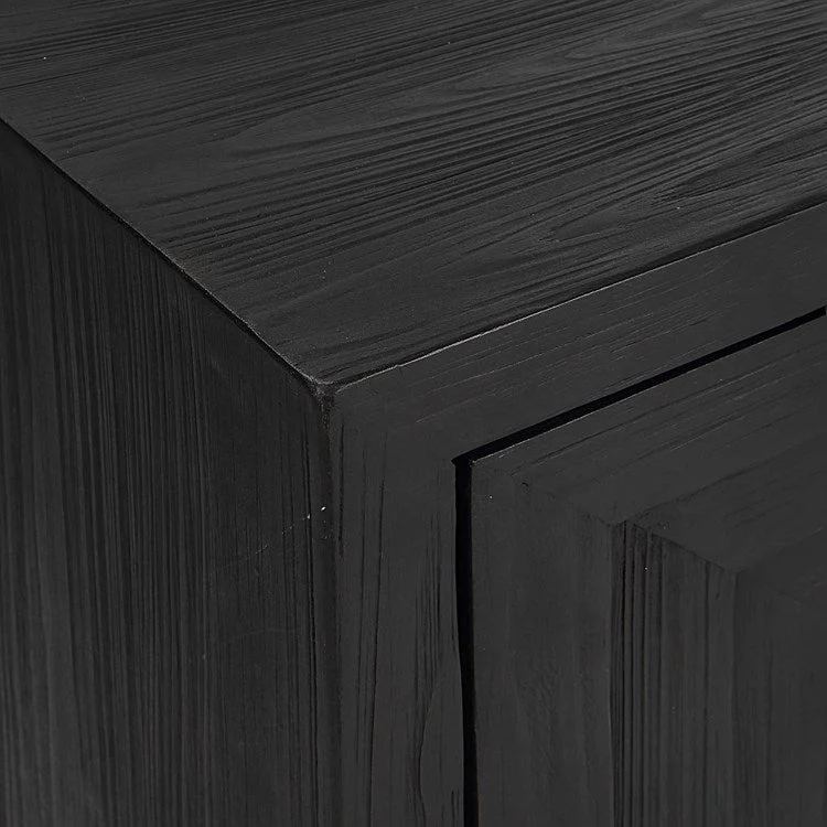 Uttermost Aiken Dark Ebony Cabinet - Image 4