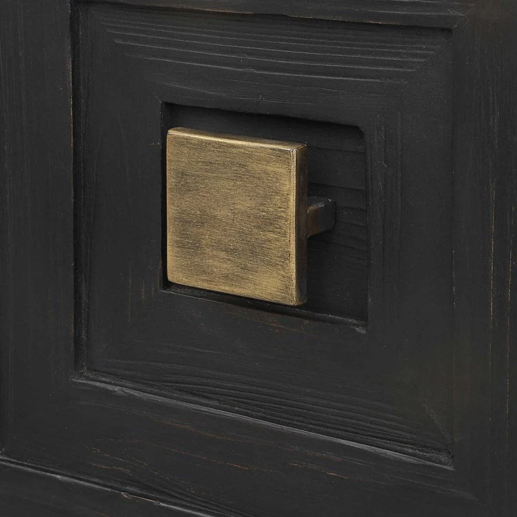 Uttermost Aiken Dark Ebony Cabinet - Image 6