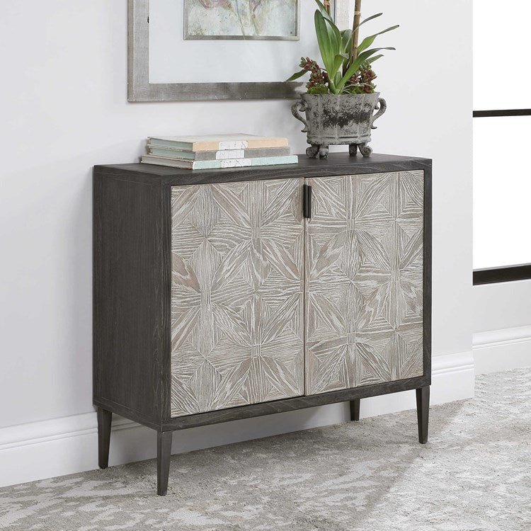 Uttermost Laurentia Modern Lodge 2 Door Cabinet - Image 3