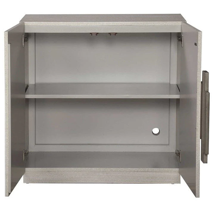 Uttermost Viela Contemporary Gray 2 Door Cabinet - Image 8