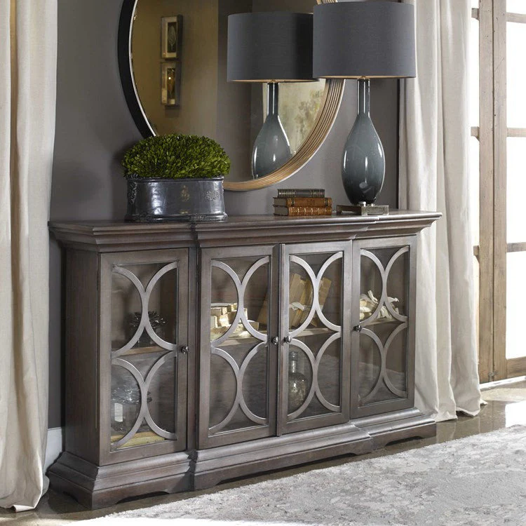 Uttermost Belino Transitional 4 Door Cabinet - Image 3