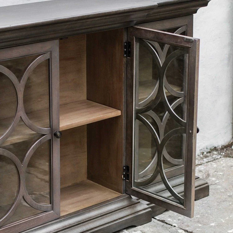 Uttermost Belino Transitional 4 Door Cabinet - Image 4