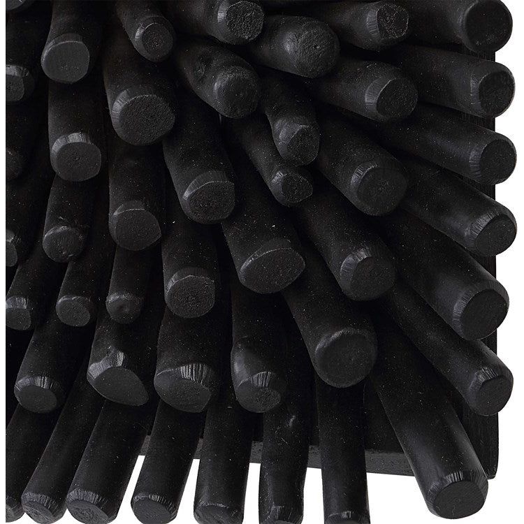 Uttermost Portside Satin Black Beech Wood Wall Panel - Image 6