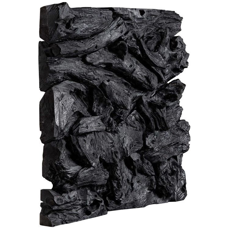 Uttermost Rio Satin Black Teak Branches Wood Wall Panel - Image 4
