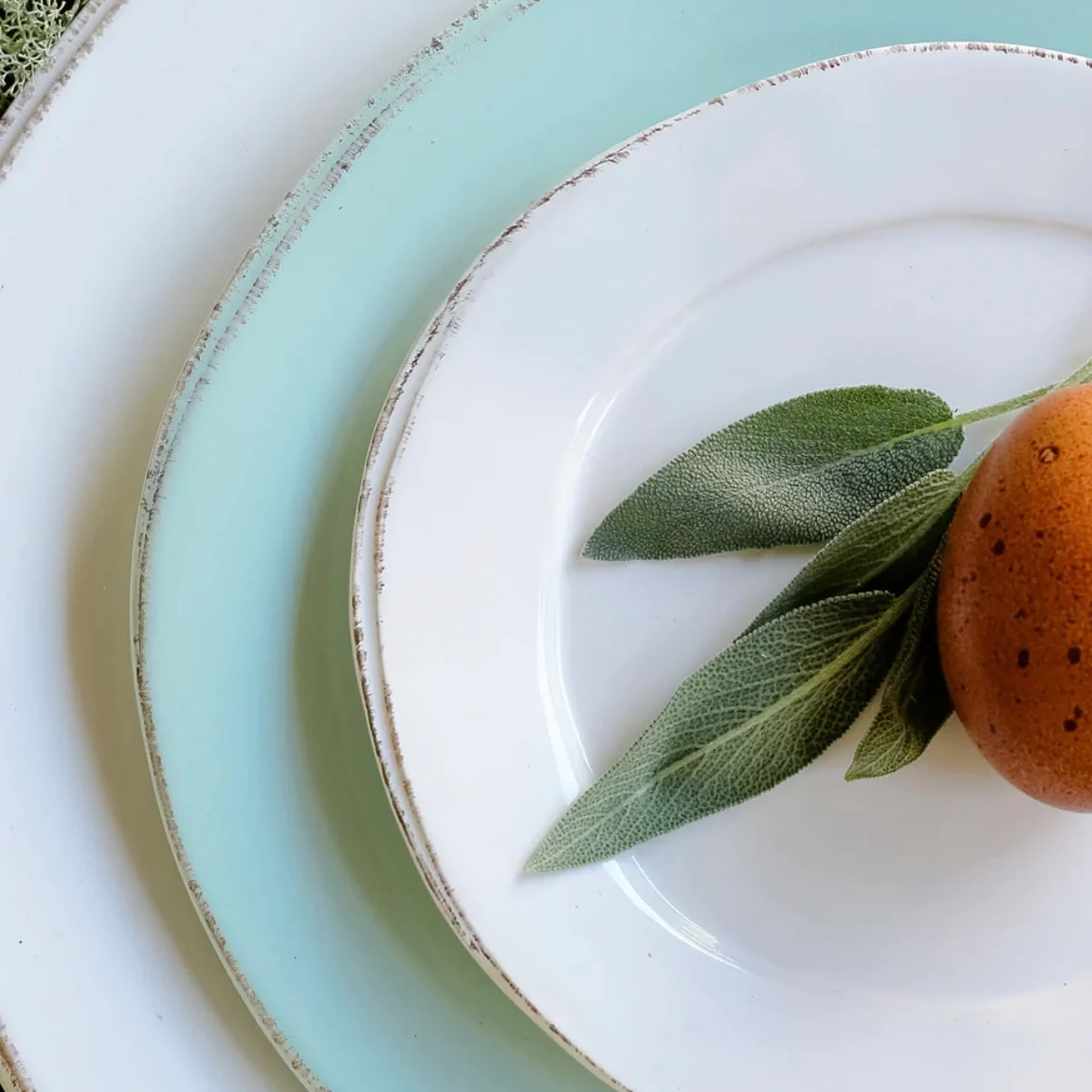 Vietri Lastra White Salad Plate ~ Handcrafted Italian Stoneware - Image 5