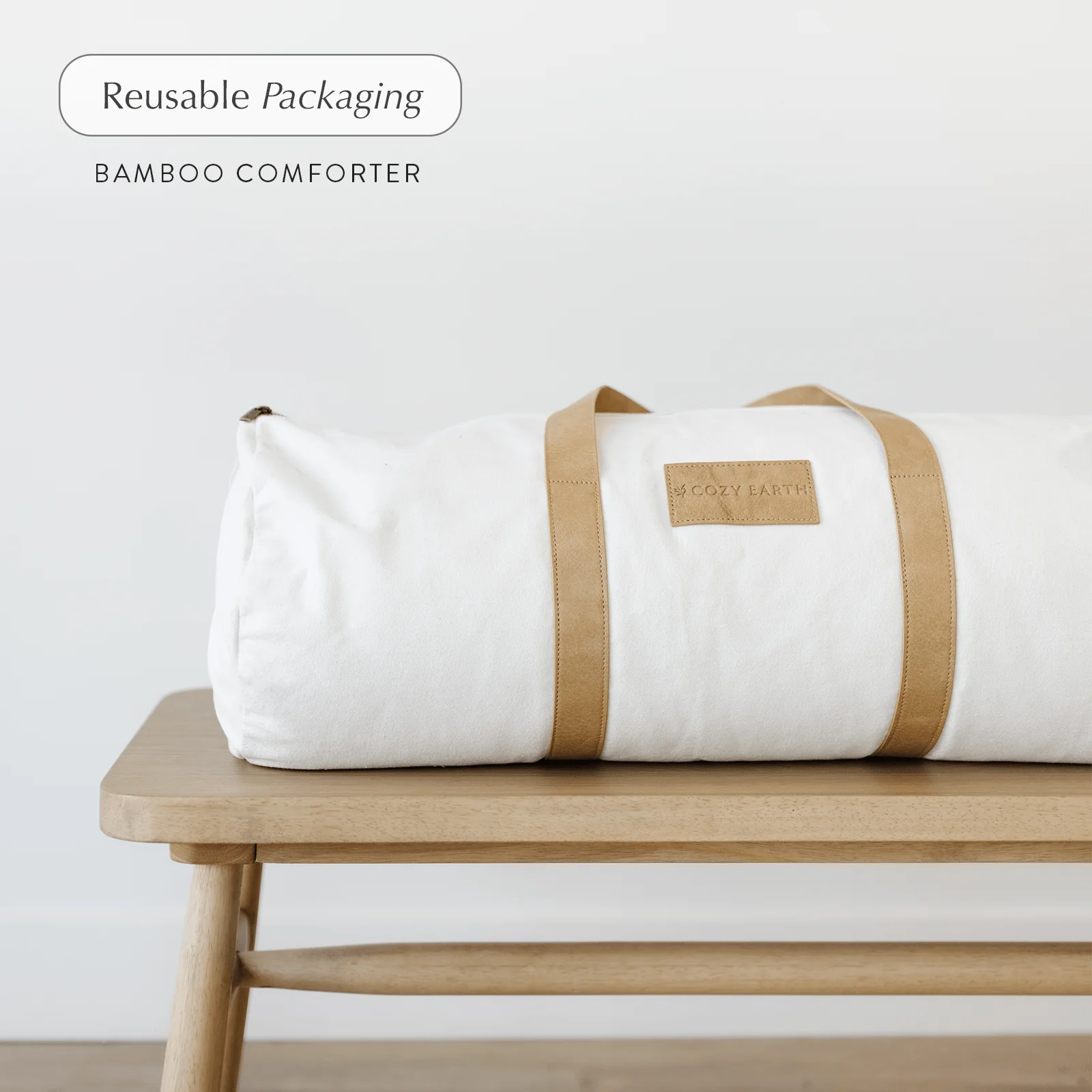 Cozy Earth Comforters Choose From Silk or Bamboo Fill Available In Queen and King Sizes - Image 6