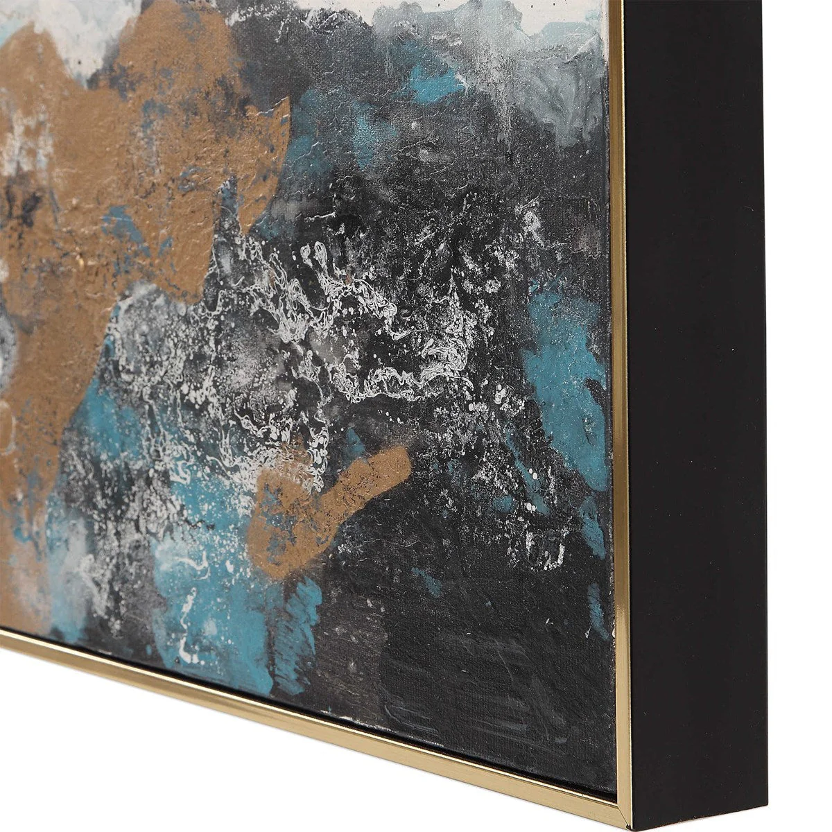Uttermost Crashing Waves Set of 3 Hand Painted Canvases - Image 5