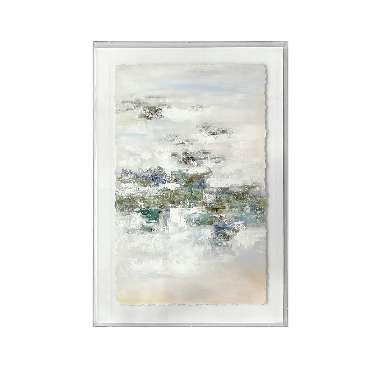 Crestview Collection Adair 1 Shadow Box Painting Wall Art - Image 2