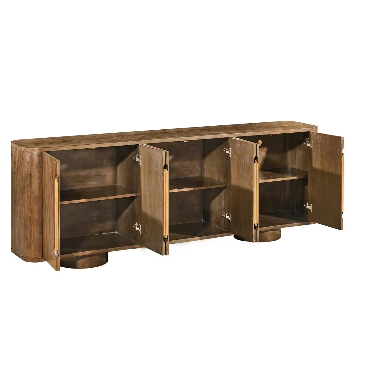 Crestview Collection Adler Six- Door Sideboard - Image 3