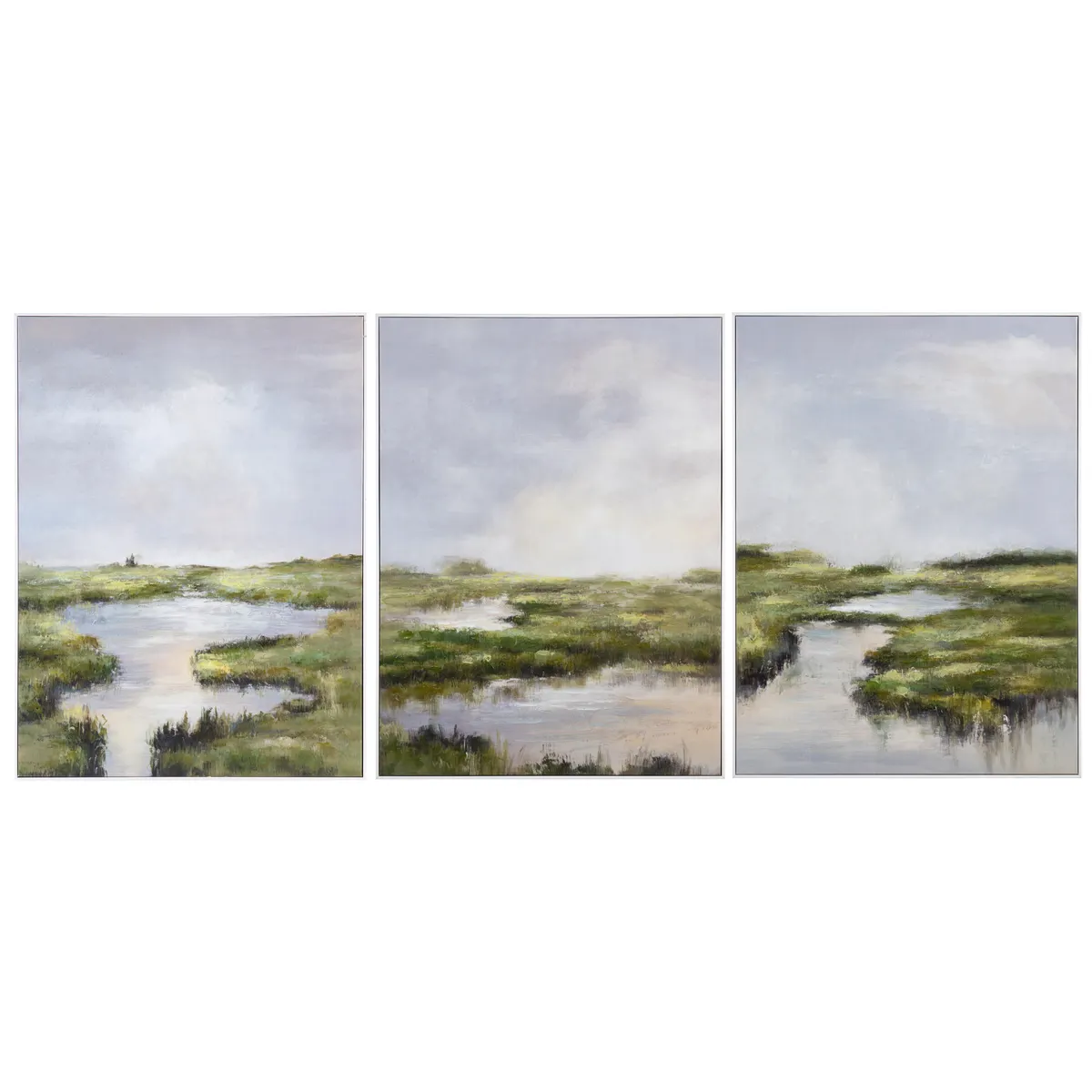 Crestview Collection Aiken Wall Art ~ Set Of 3