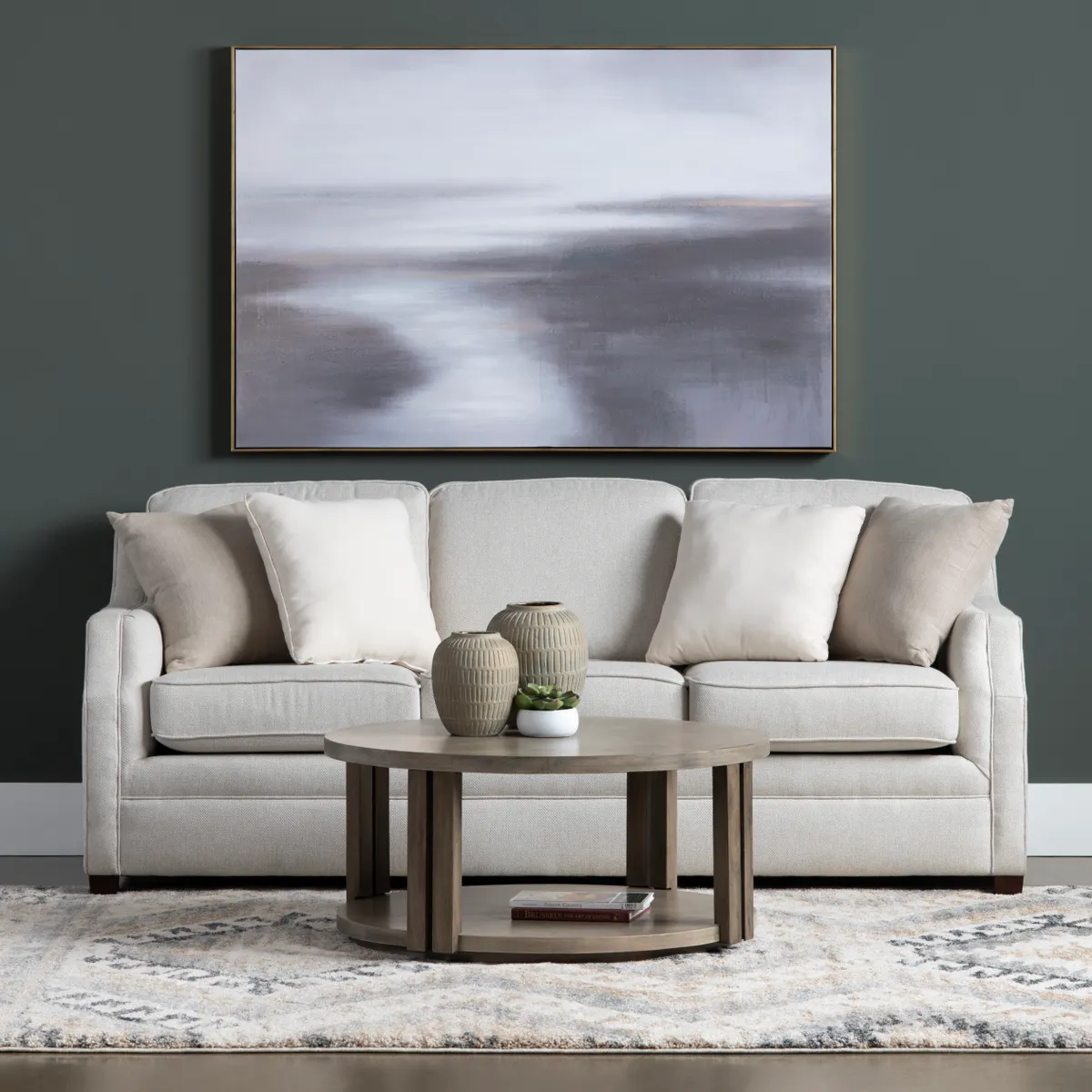 Crestview Collection Appling Water Landscape Wall Art