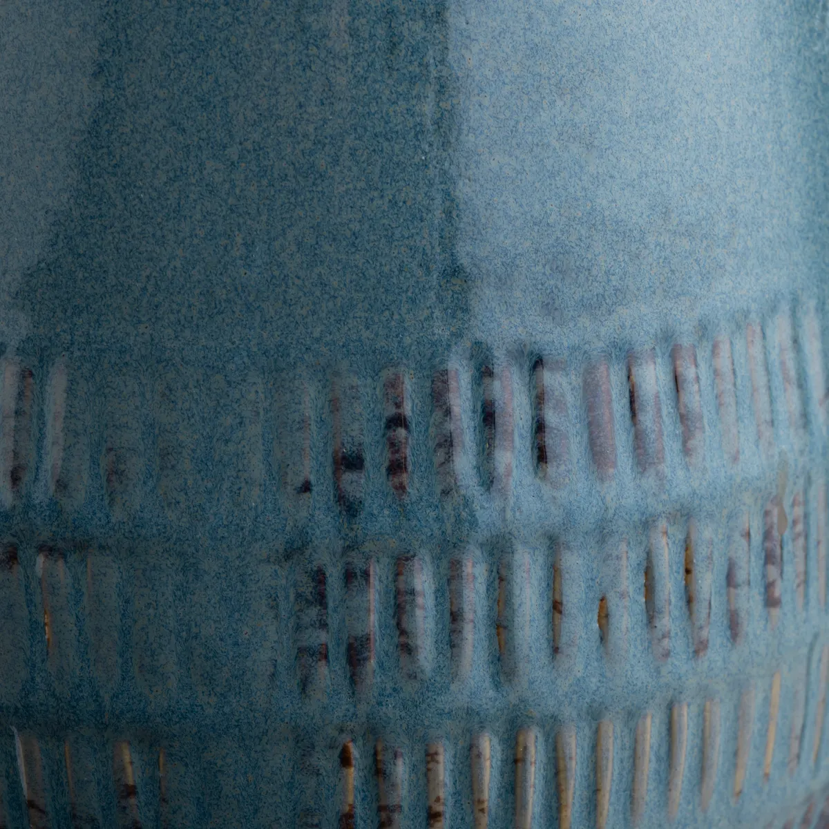 Crestview Collection Arden Blue Ceramic Vases ~ Set Of 2 - Image 4