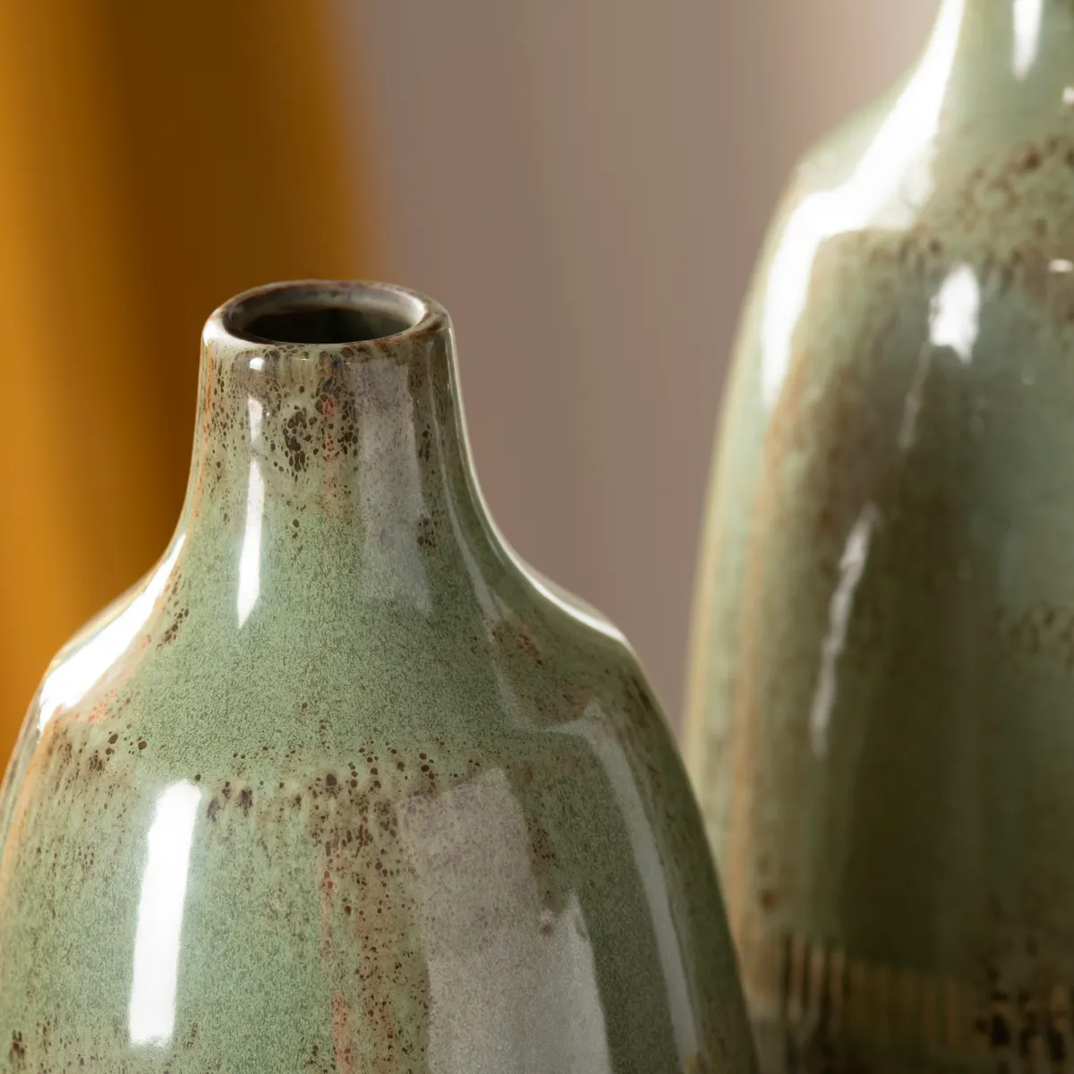 Crestview Collection Arden Green Vases ~ Set Of 2 - Image 4