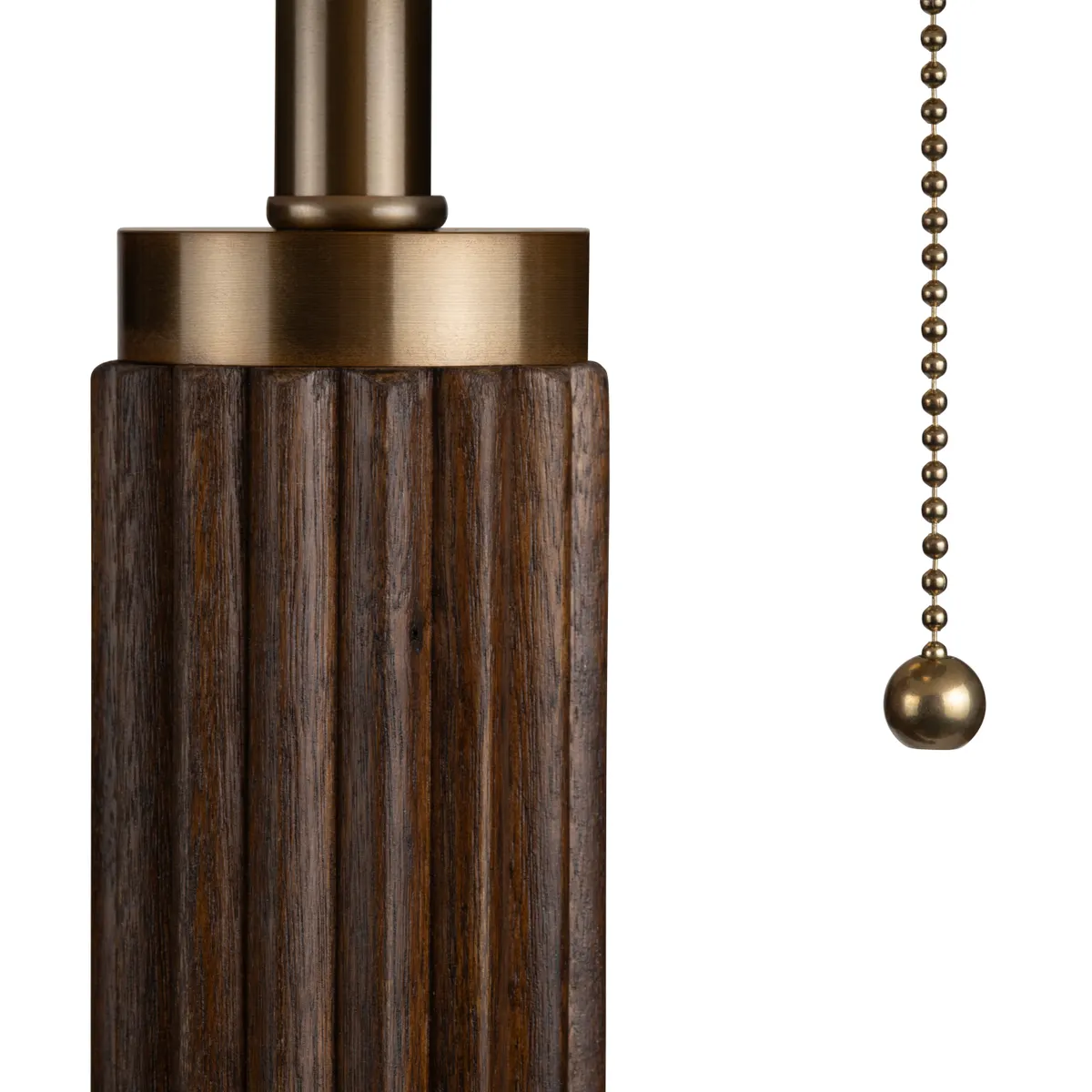 Crestview Collection Arlo Fluted Wood Floor Lamp - Image 3