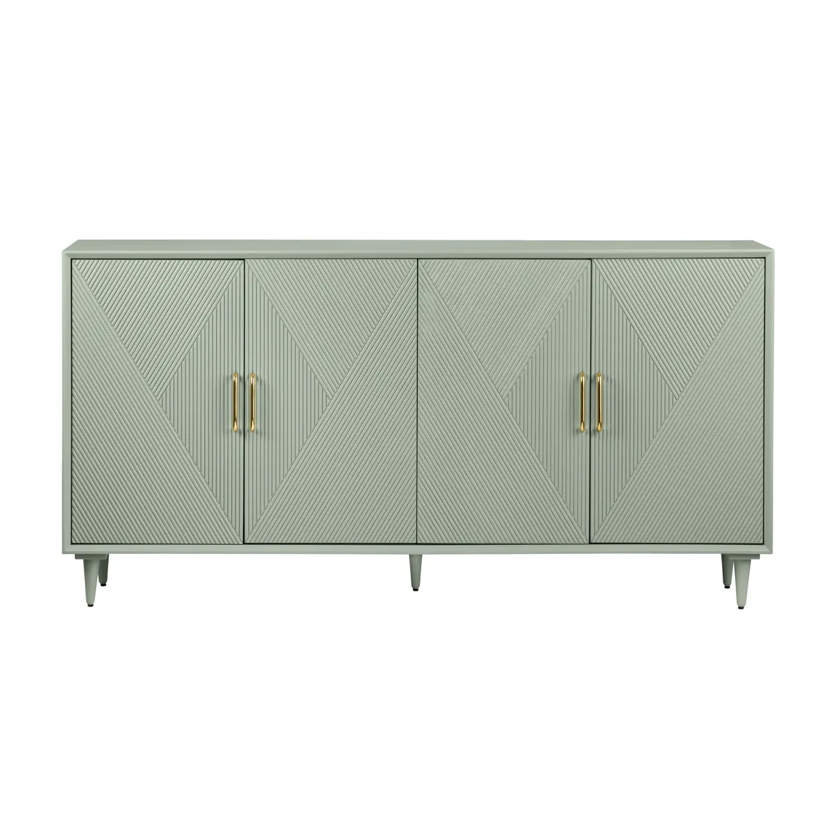 Crestview Collection Arvada Sage Green Acacia Finish Sideboard - Image 3
