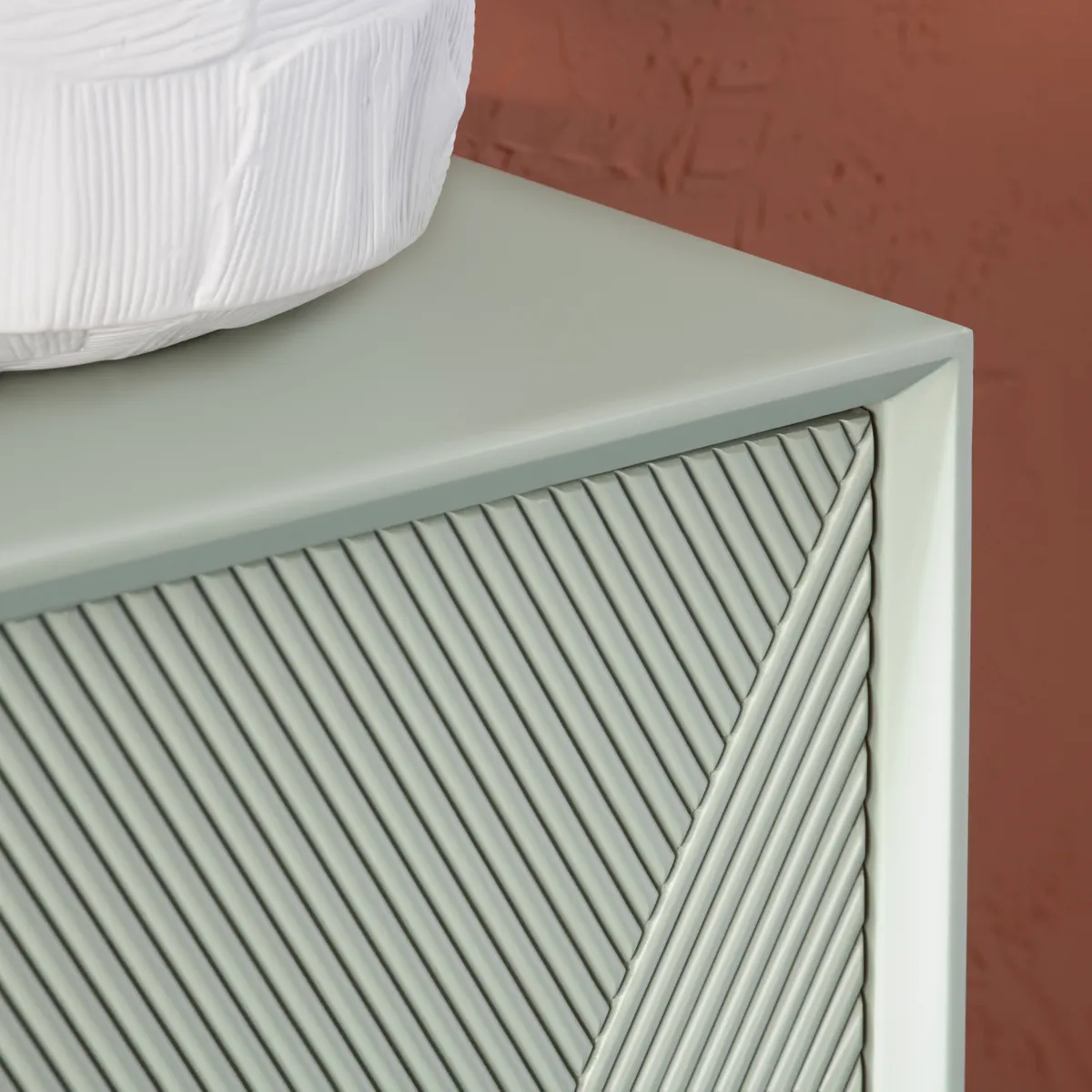 Crestview Collection Arvada Sage Green Acacia Finish Sideboard - Image 5