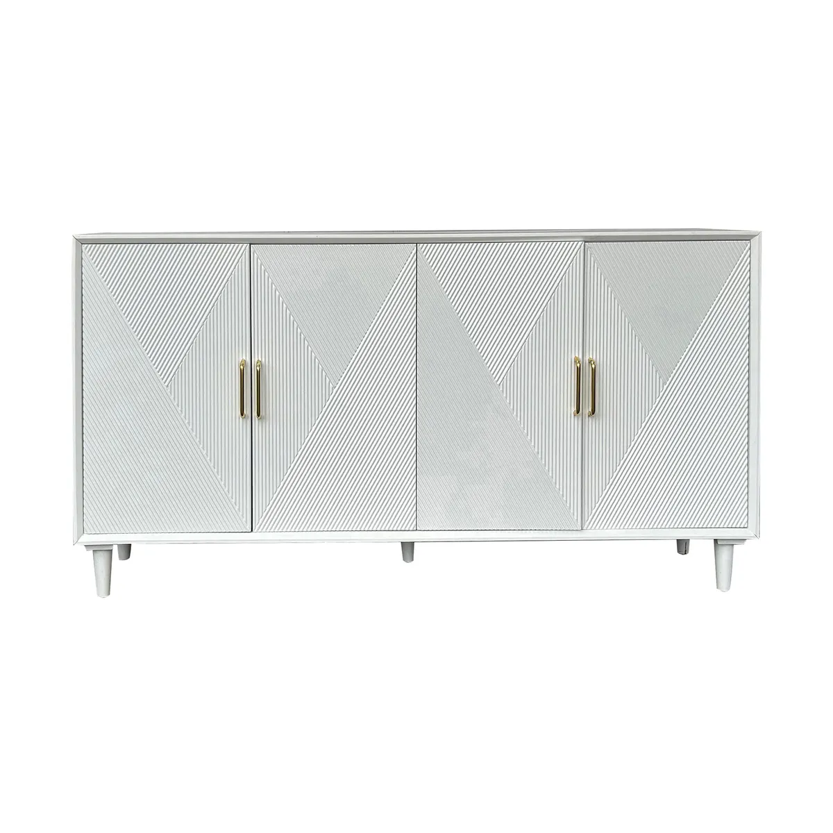 Crestview Collection Arvada White Acacia Finish Sideboard - Image 2