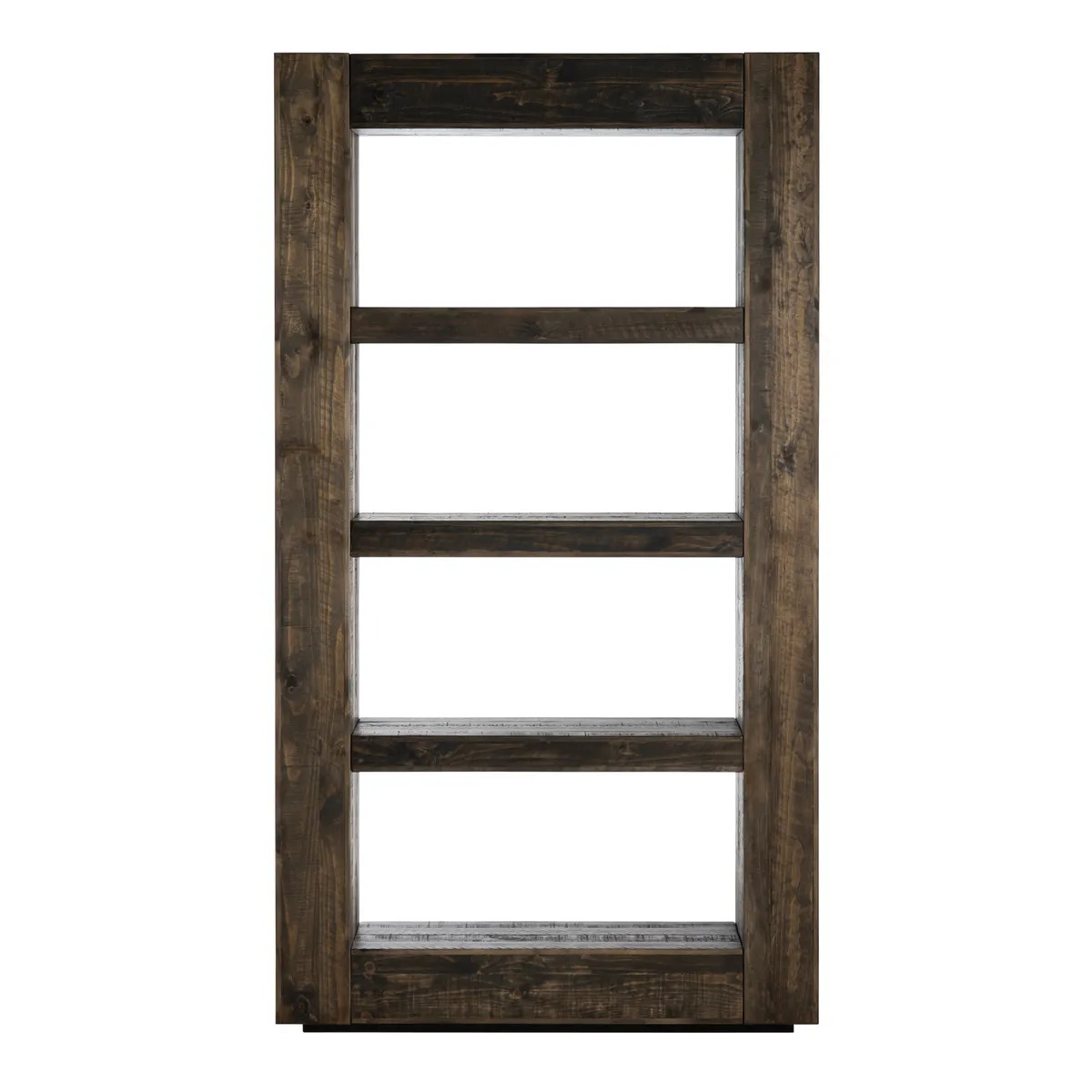 Crestview Collection Aspen Dark Wood Stained Etagere - Image 2